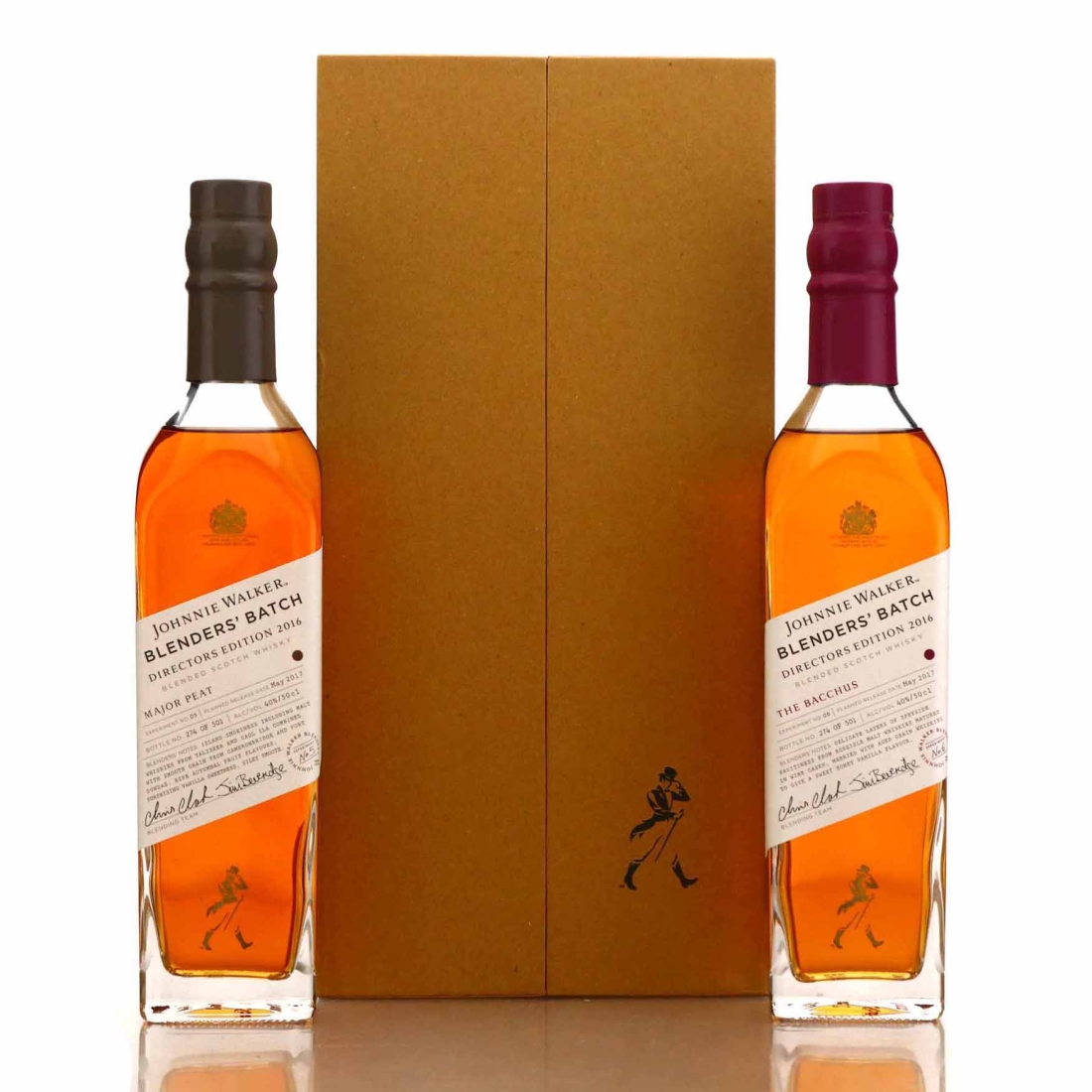 Johnnie Walker Blenders' Batch Director's Edition 2016 2 x 50cl / The Bacchus & Major Peat