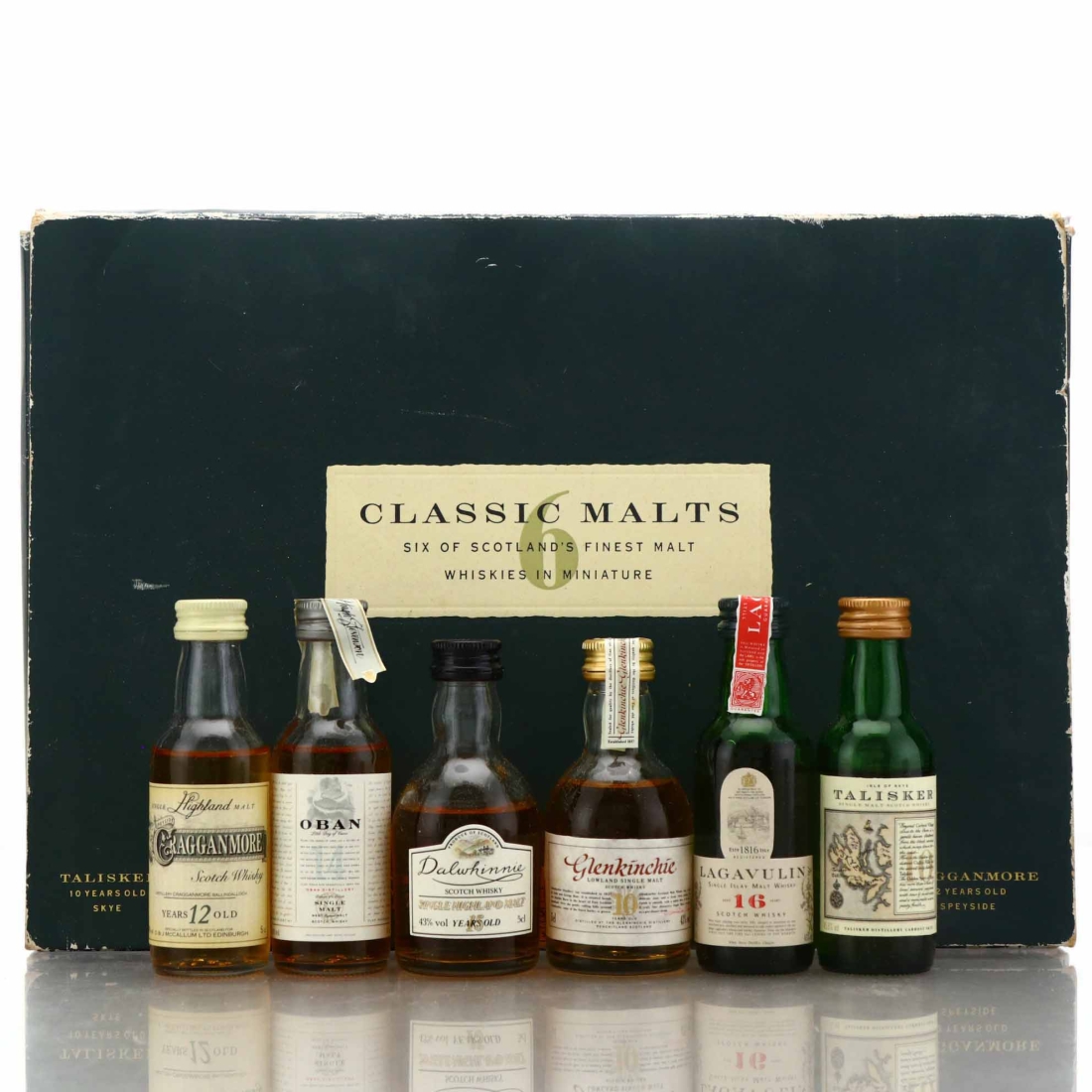 Classic Malts Miniature Gift Set 6 x 5cl 1980s