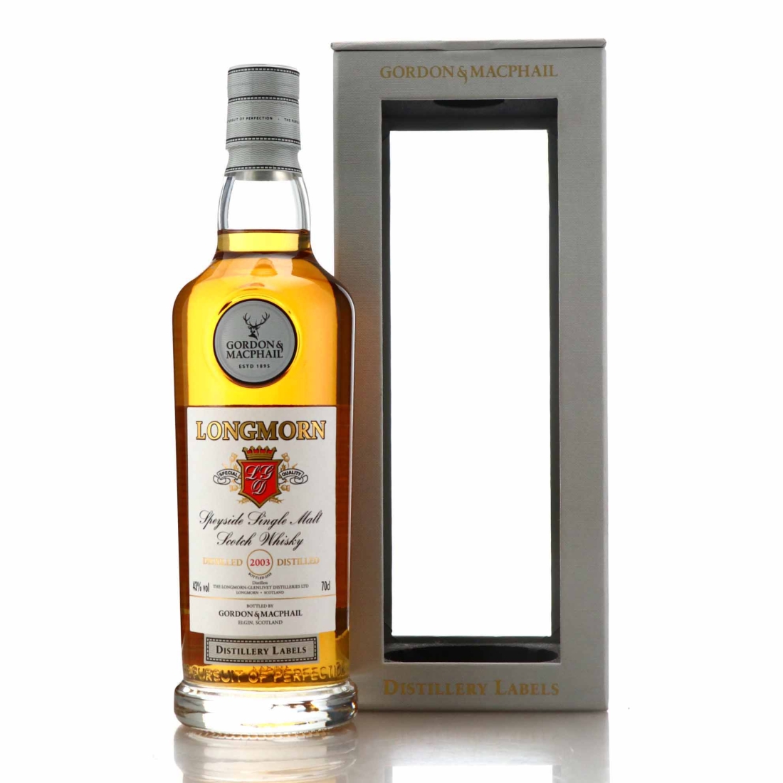 Longmorn 2003 Gordon & MacPhail bottled 2018