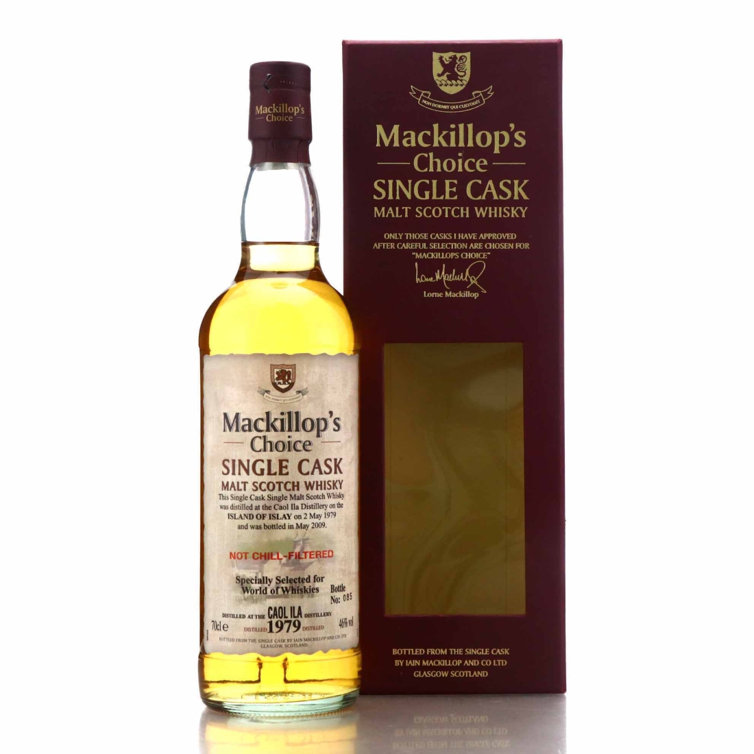 Caol Ila 1979 MacKillop's Choice bottled 2009 / World of Whiskies