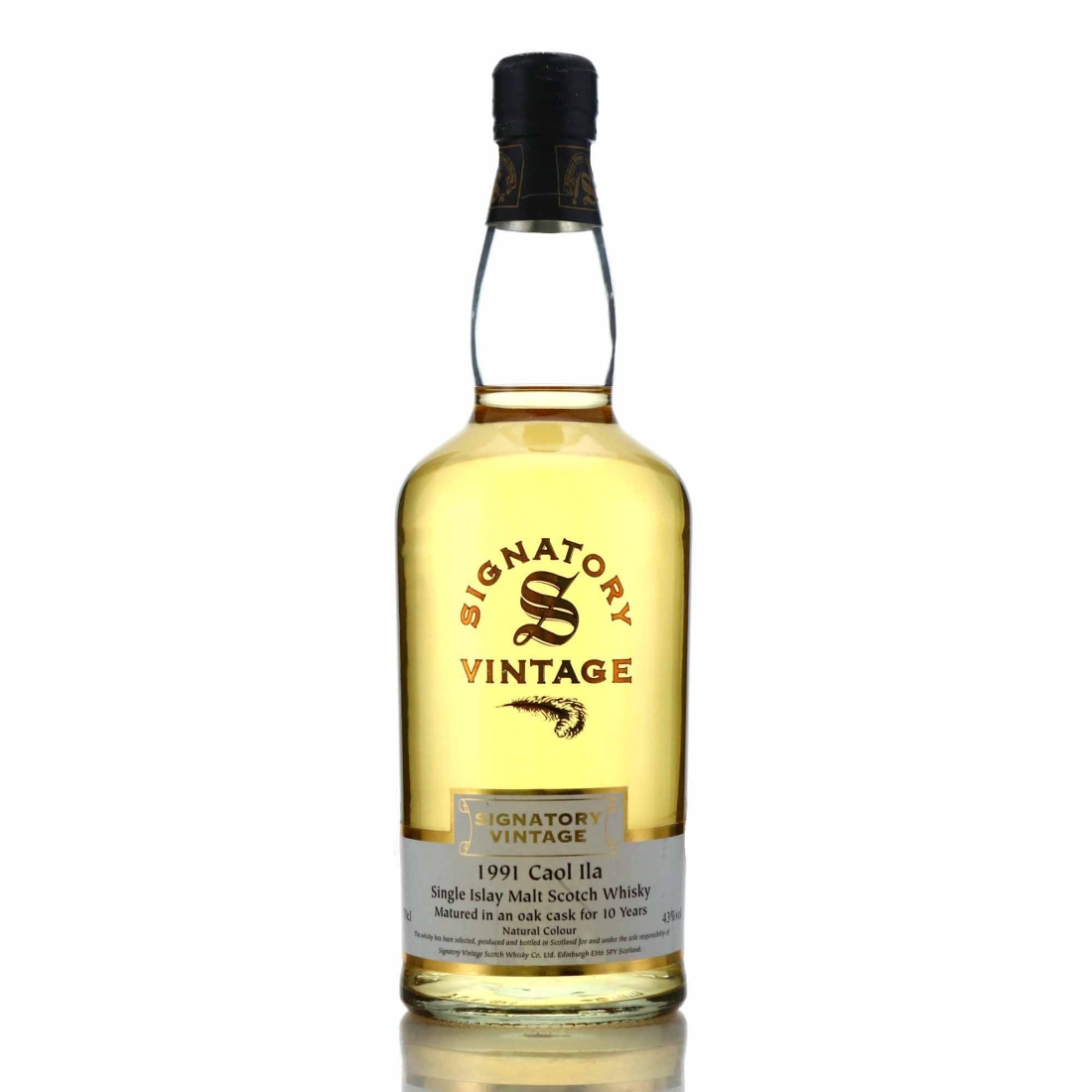 Caol Ila 1991 Signatory Vintage 10 Year Old
