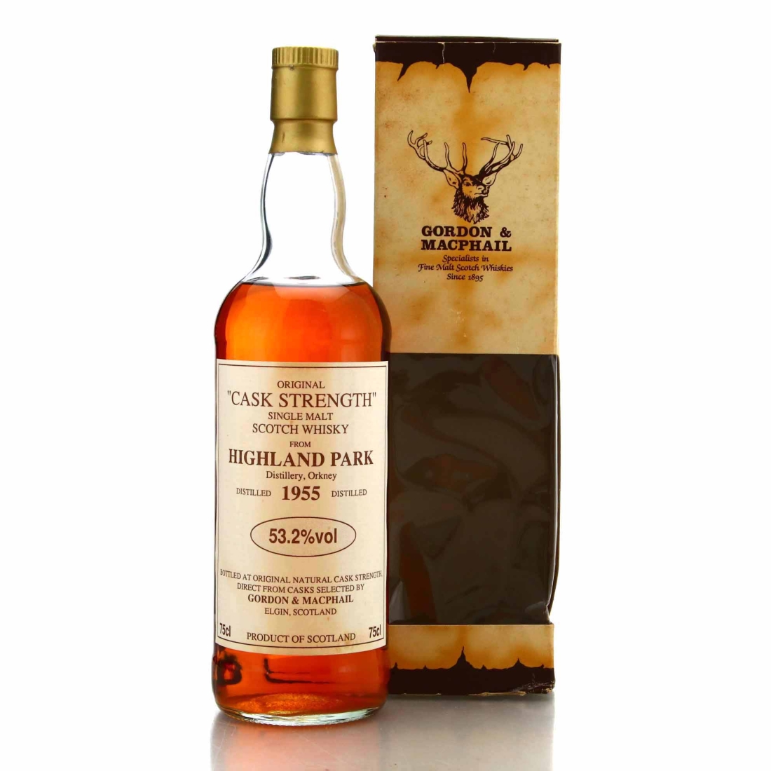 Highland Park 1955 Gordon and MacPhail Original 'Cask' / 53.2%