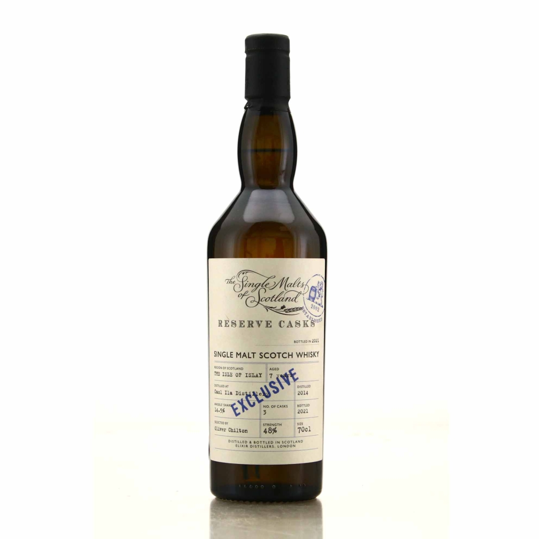 Caol Ila 2014 Single Malts of Scotland 7 Year Old Reserve Casks / France