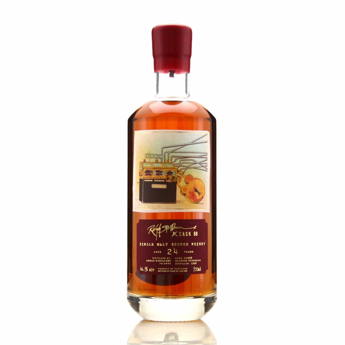 Arran 1996 Ralph Steadman X Cask 88 24 Year Old