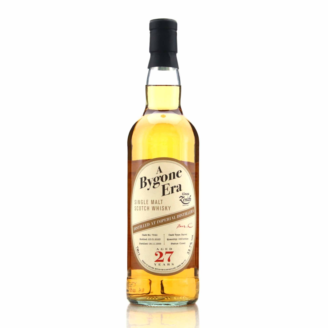 Imperial 1995 A Bygone Era 27 Year Old / Bar Zenith and Bar C
