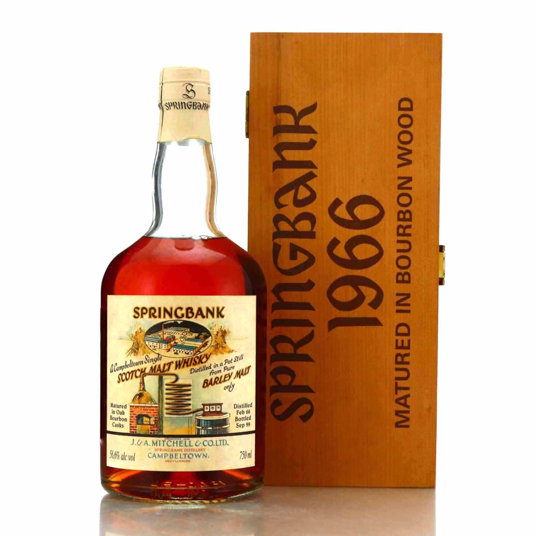 Springbank 1966 Bourbon Cask #505 / Local Barley