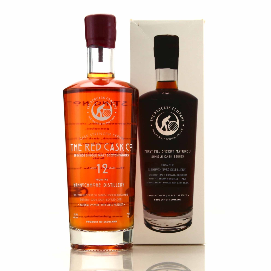Mannochmore 2009 The Red Cask Co. 12 Year Old