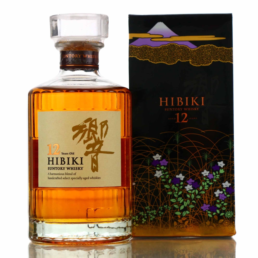 Hibiki 12 Year Old Mount Fuji Packaging 50cl