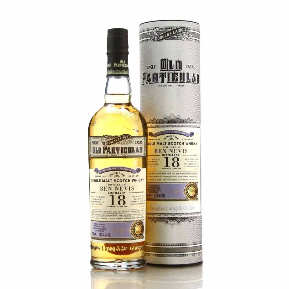 Ben Nevis 2001 Douglas Laing 18 Year Old