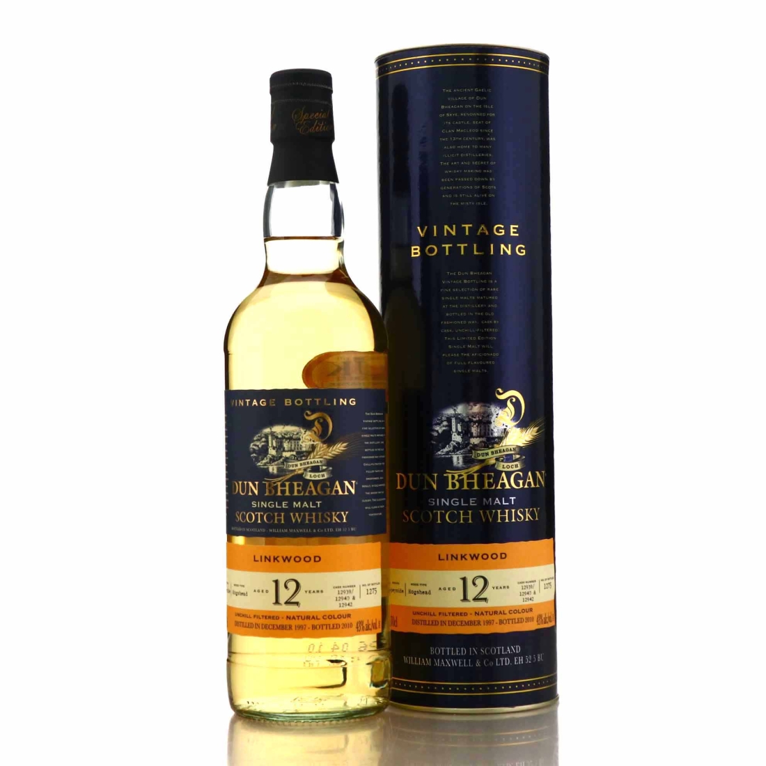 Linkwood 1997 Dun Bheagan 12 Year Old