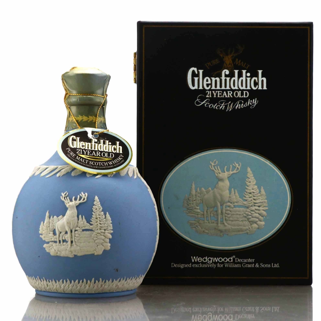 Glenfiddich 21 Year Old Wedgwood Centenary Decanter 75cl