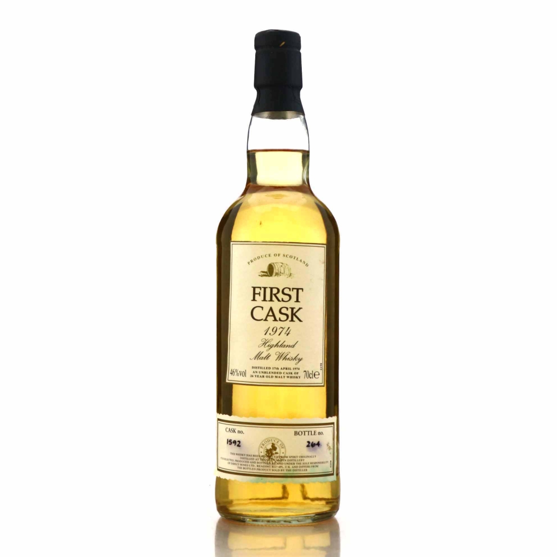 Glen Albyn 1974 First Cask 26 Year Old #1592