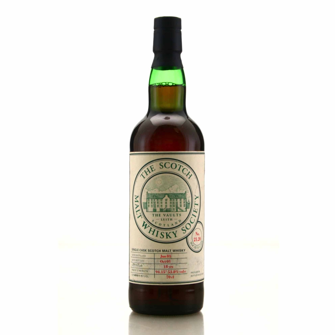 Glenglassaugh 1983 SMWS 18 Year Old 21.20