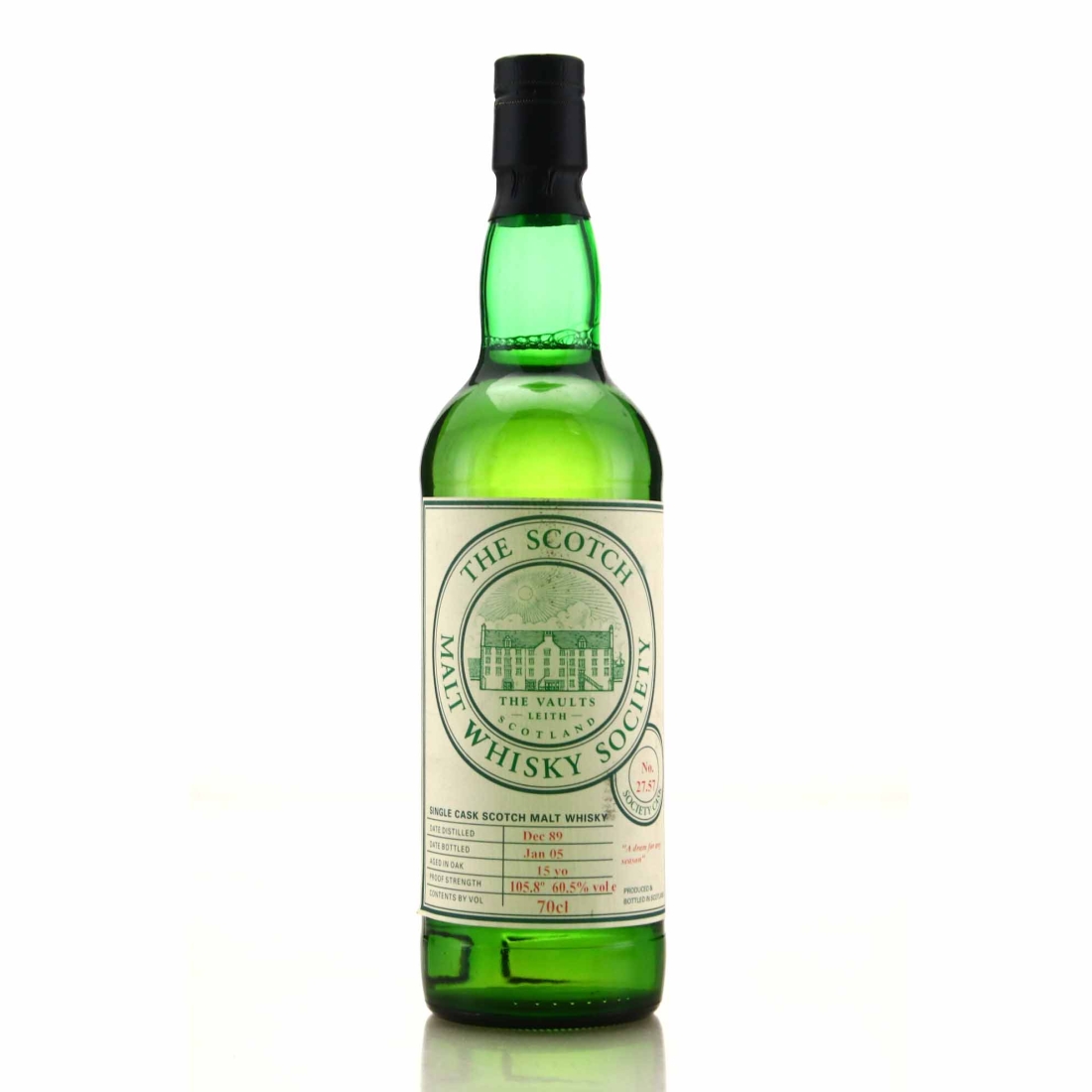 Springbank 1989 SMWS 15 Year Old 27.57