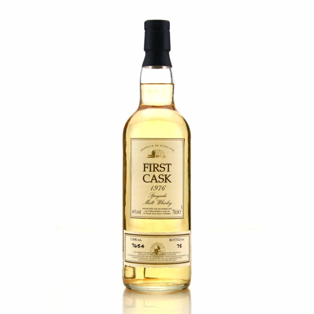 Glentauchers 1976 First Cask 24 Year Old #7654