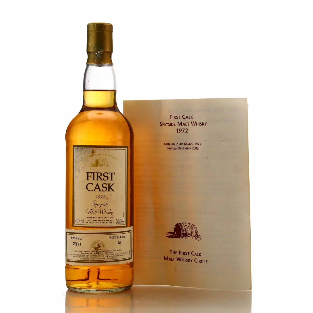 Macduff 1972 First Cask 31 Year Old #2371