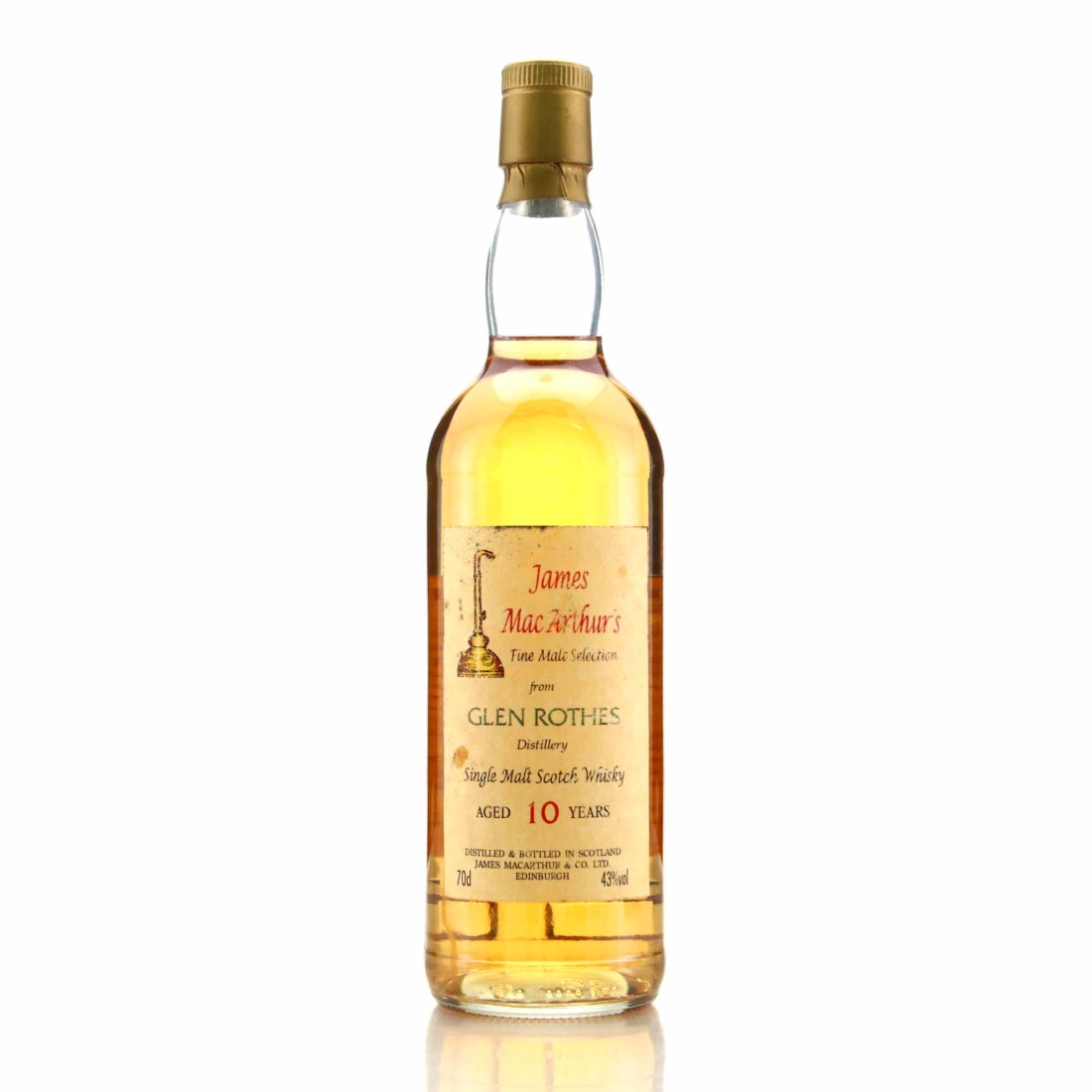 Glenrothes 10 Year Old James MacArthur