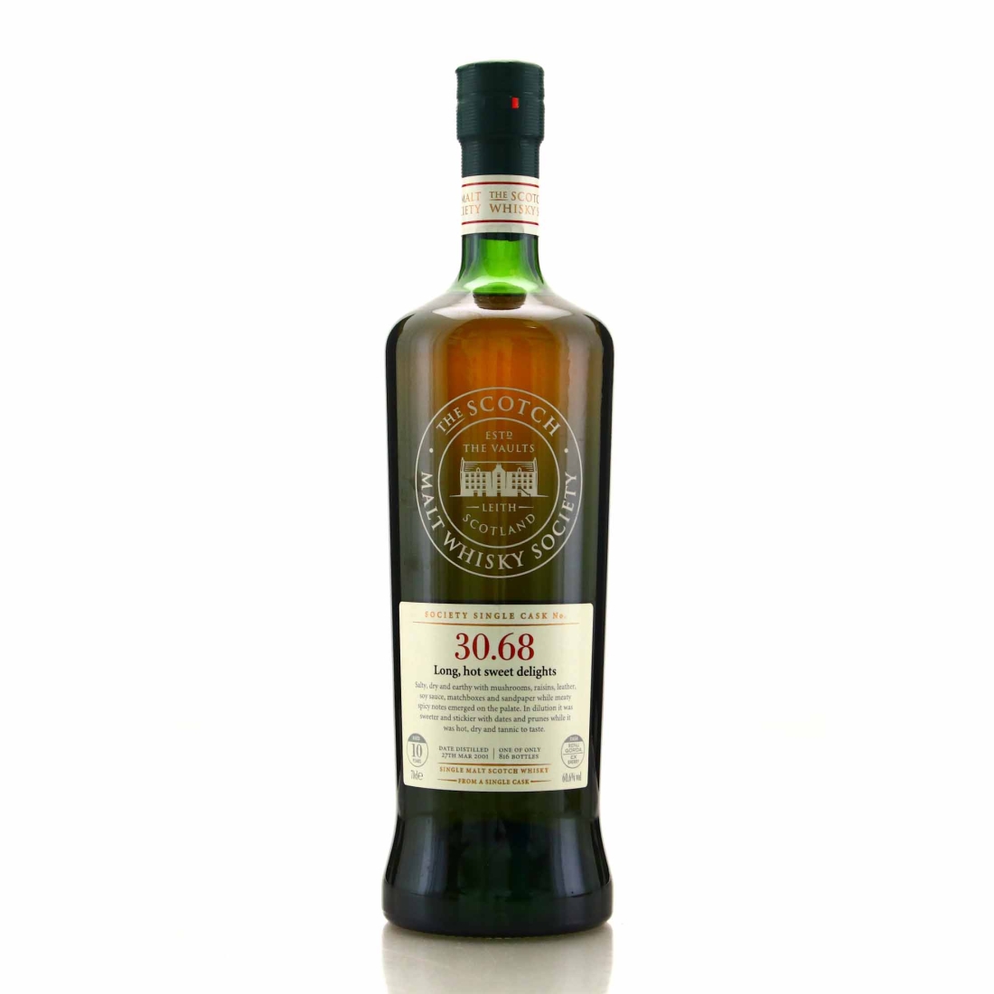 Glenrothes 2001 SMWS 10 Year Old 30.68