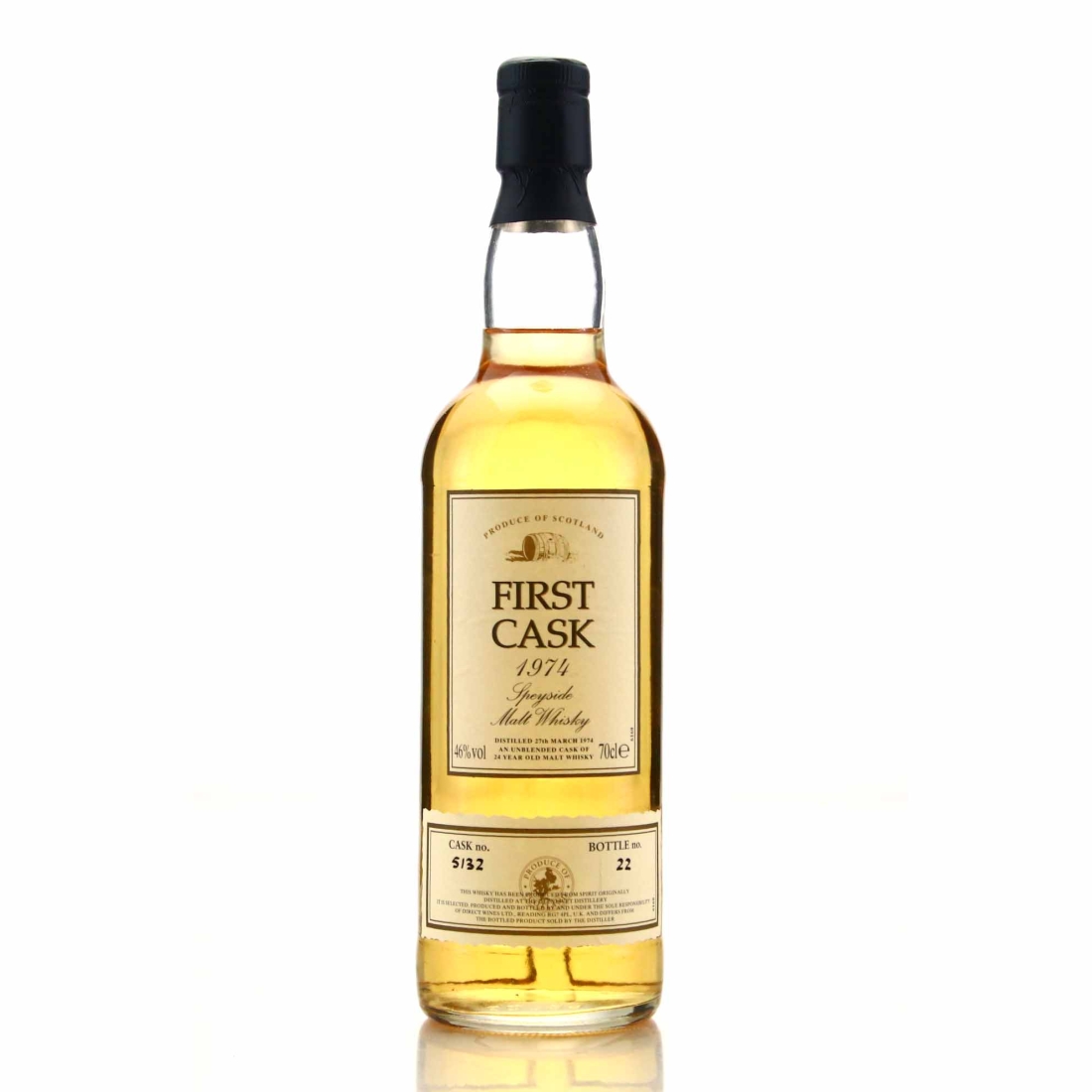 Glenlivet 1974 First Cask 24 Year Old #5132