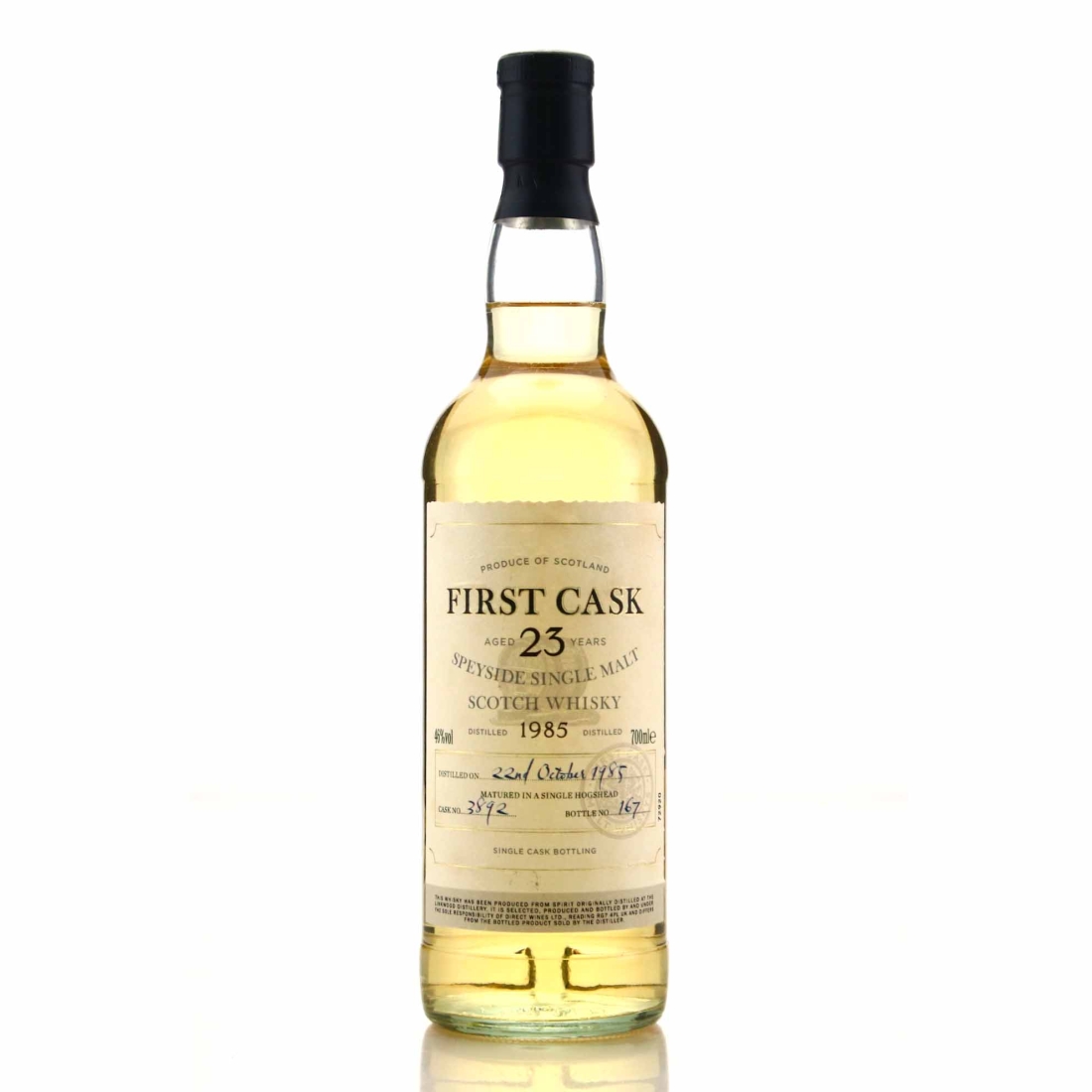 Linkwood 1985 First Cask 23 Year Old #3892
