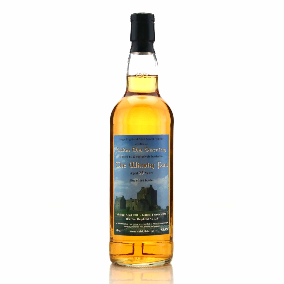 Dallas Dhu 1981 The Whisky Fair 23 Year Old