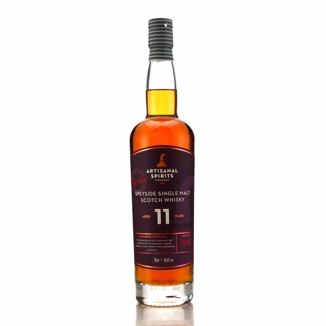 Speyside Single Malt 2011 Artisanal Spirits 11 Year Old / Shareholder Exclusive