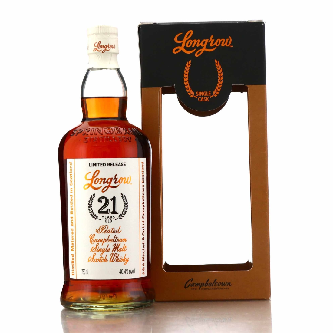 Longrow 21 Year Old Single Port Cask 75cl / SA Import
