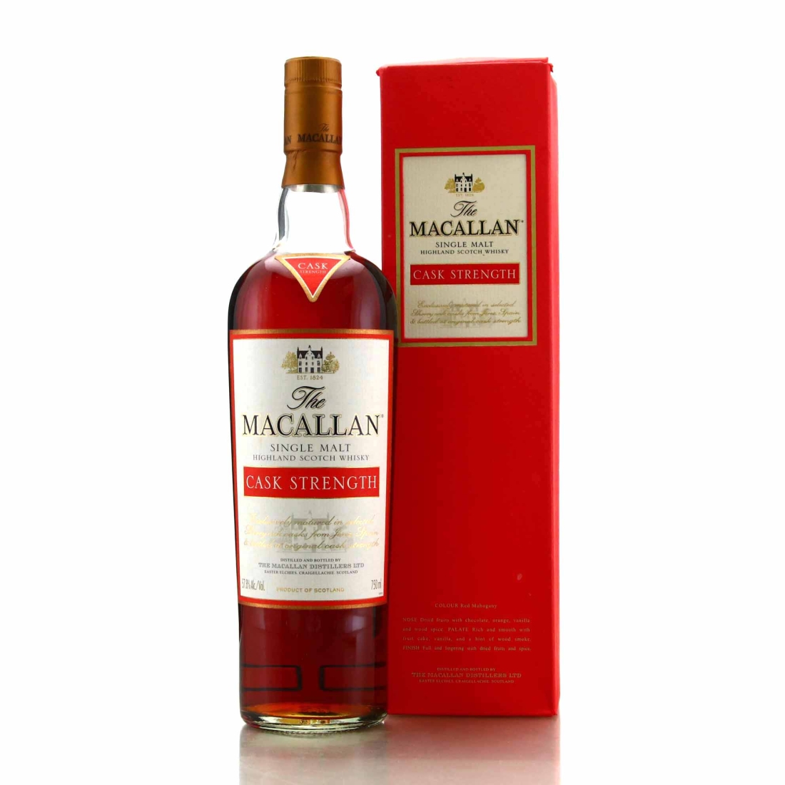Macallan Cask Strength 57.8% 75cl mid-2000s / US Import