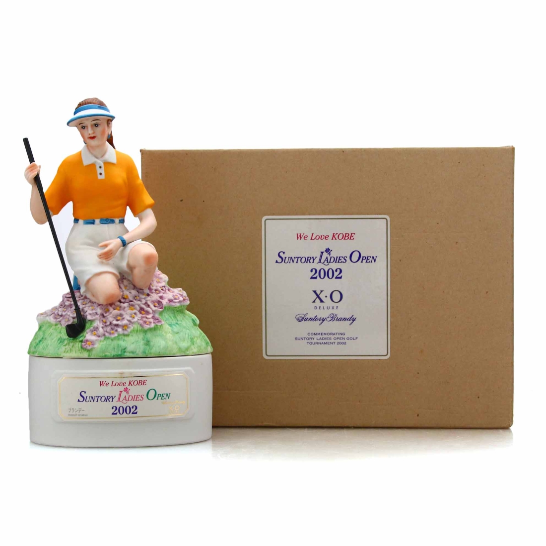 Suntory XO Brandy Decanter 50cl / Ladies Open 2002