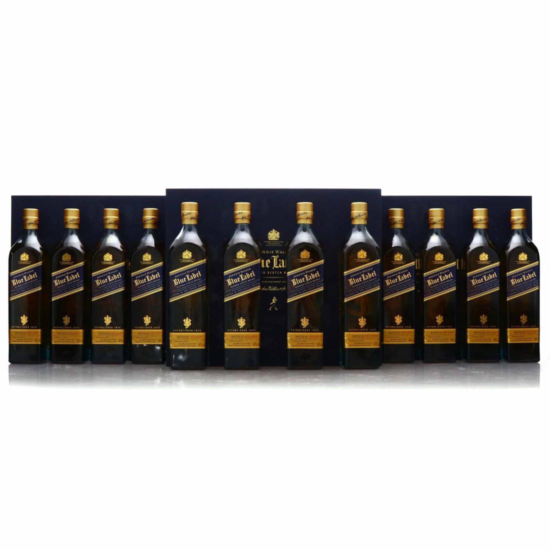 Johnnie Walker Blue Label Zodiac Collection 2022 12 x 20cl Whisky