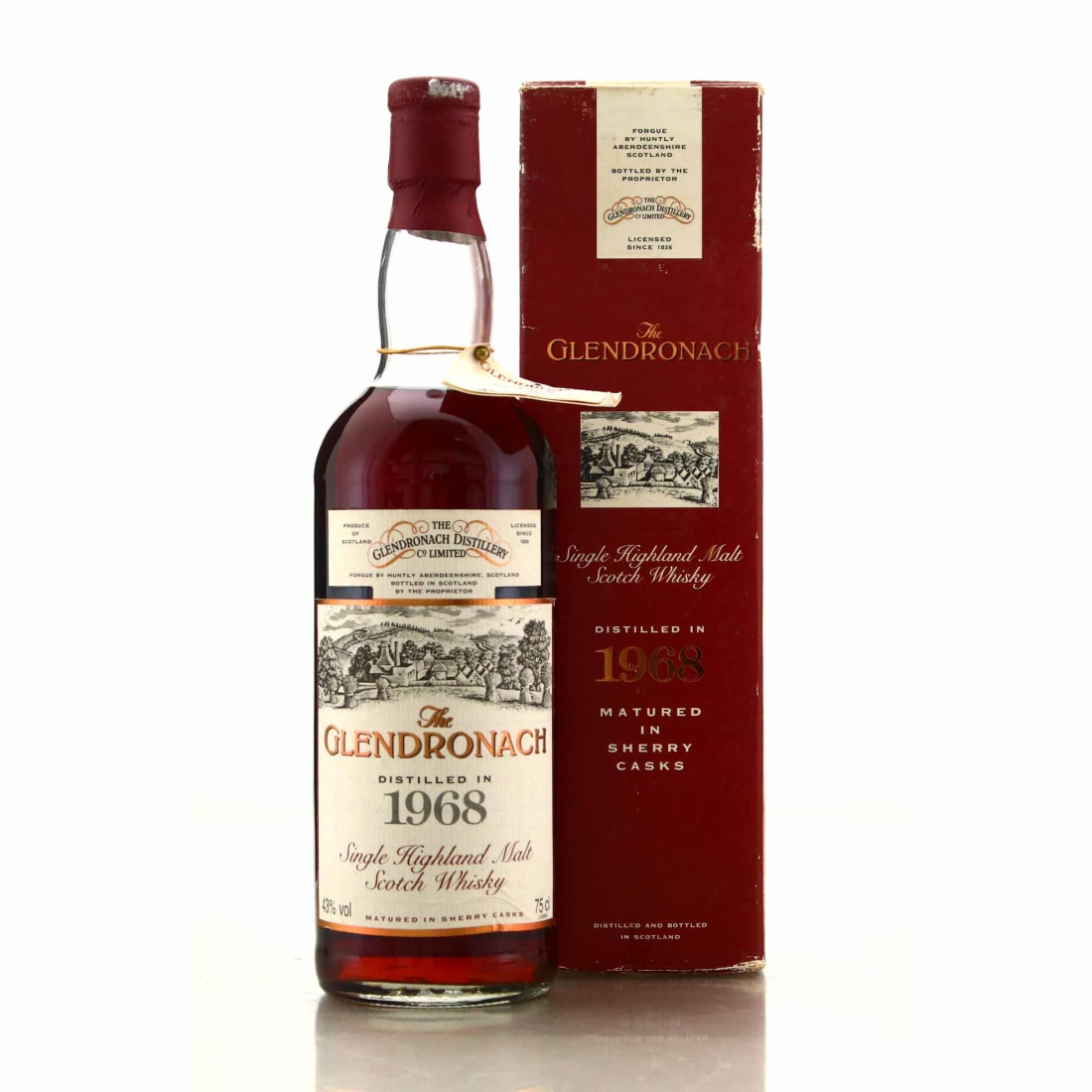 Glendronach 1968 Single Cask 25 Year Old #24 / All Nippon Airways