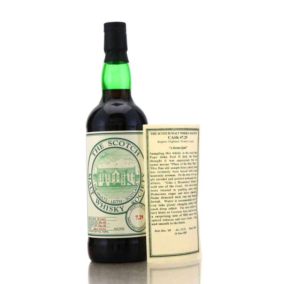 Longmorn 1968 SMWS 36 Year Old 7.29 75cl / US Import