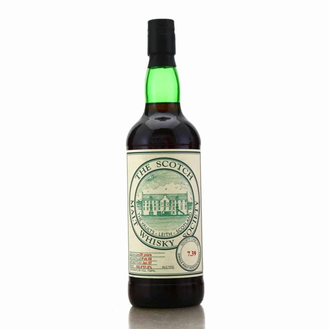Longmorn 1968 SMWS 38 Year Old 7.39 75cl / US Import