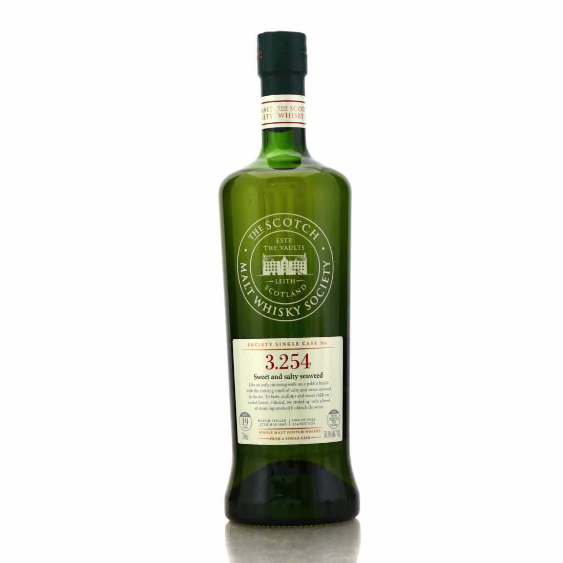 Bowmore 1996 SMWS 19 Year Old 3.254 75cl / US Import