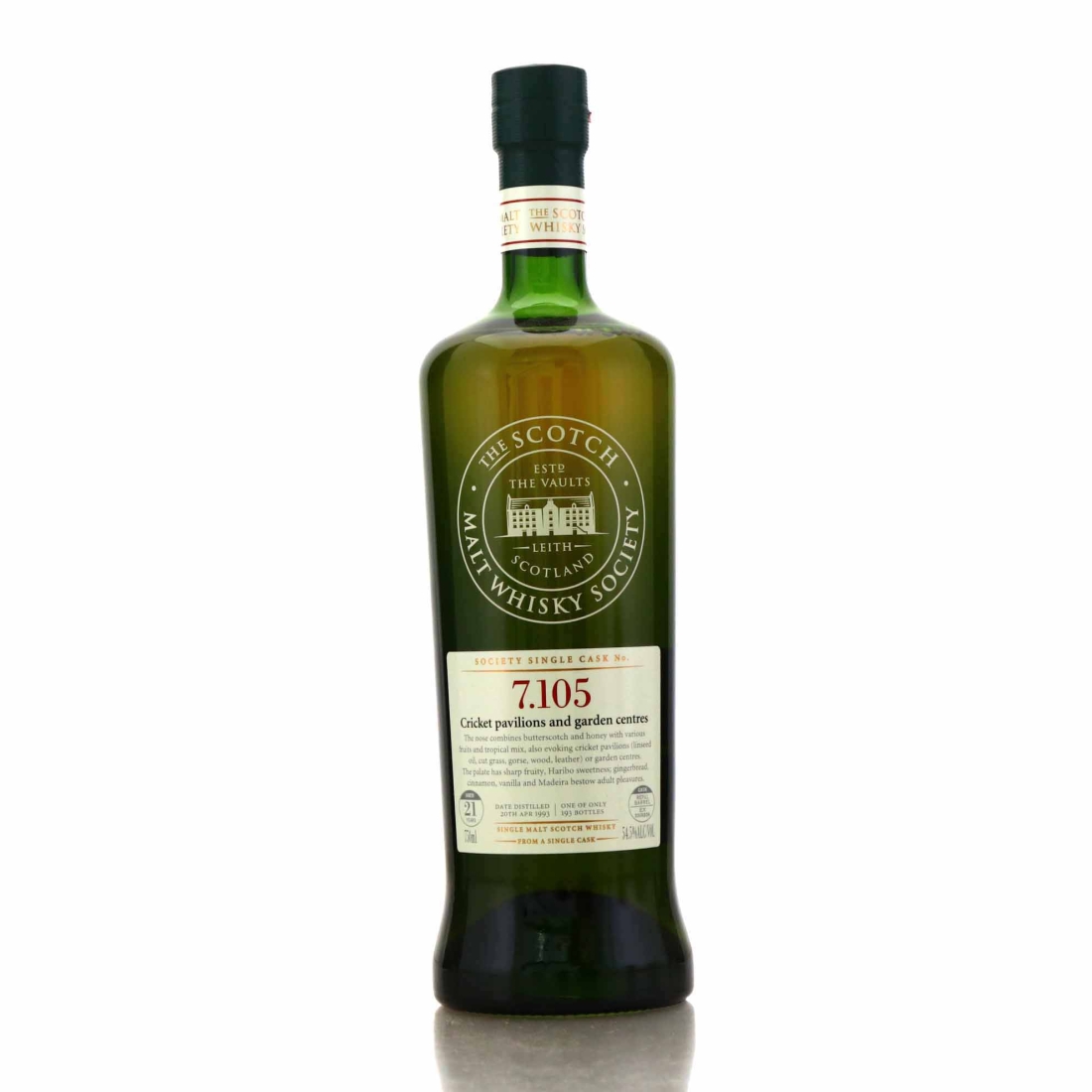 Longmorn 1993 SMWS 21 Year Old 7.105 75cl / US Import