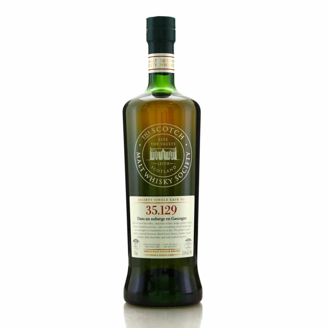 Glen Moray 1987 SMWS 27 Year Old 35.129 75cl / US Import