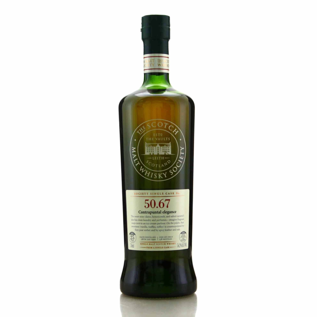 Bladnoch 1990 SMWS 25 Year Old 50.67 75cl / US Import