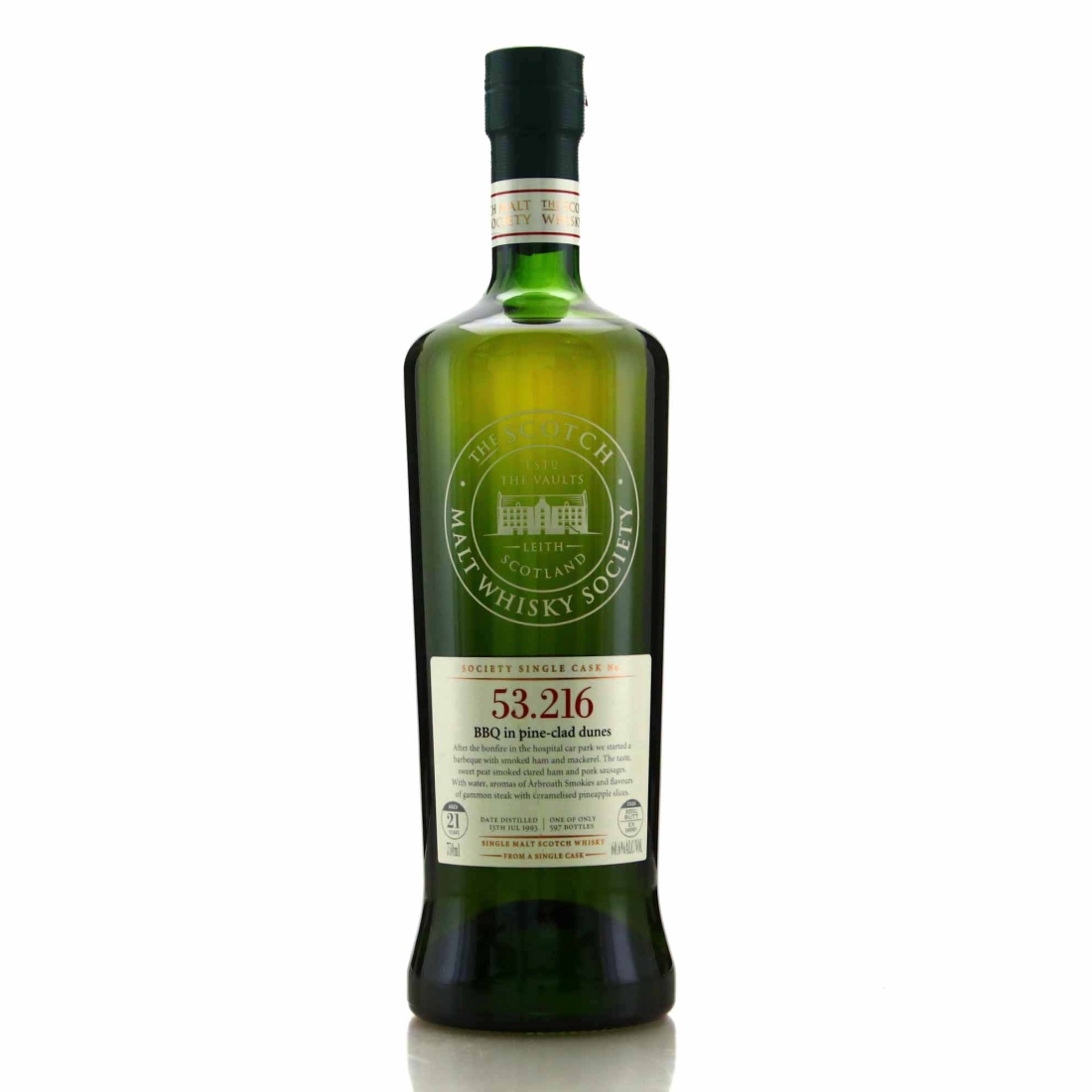 Caol Ila 1993 SMWS 21 Year Old 53.216 75cl / US Import