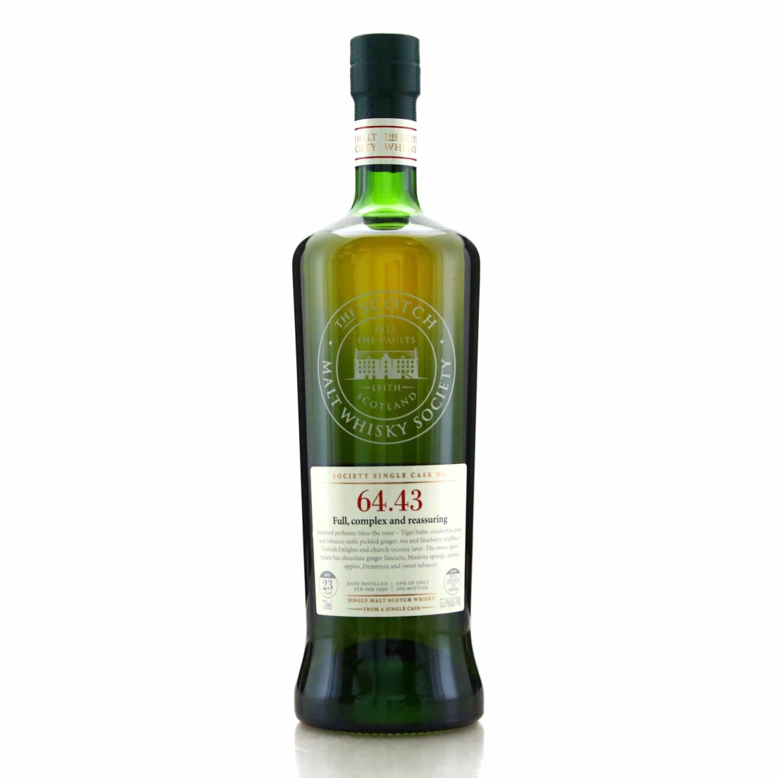 Mannochmore 1990 SMWS 23 Year Old 64.43 75cl / US Import