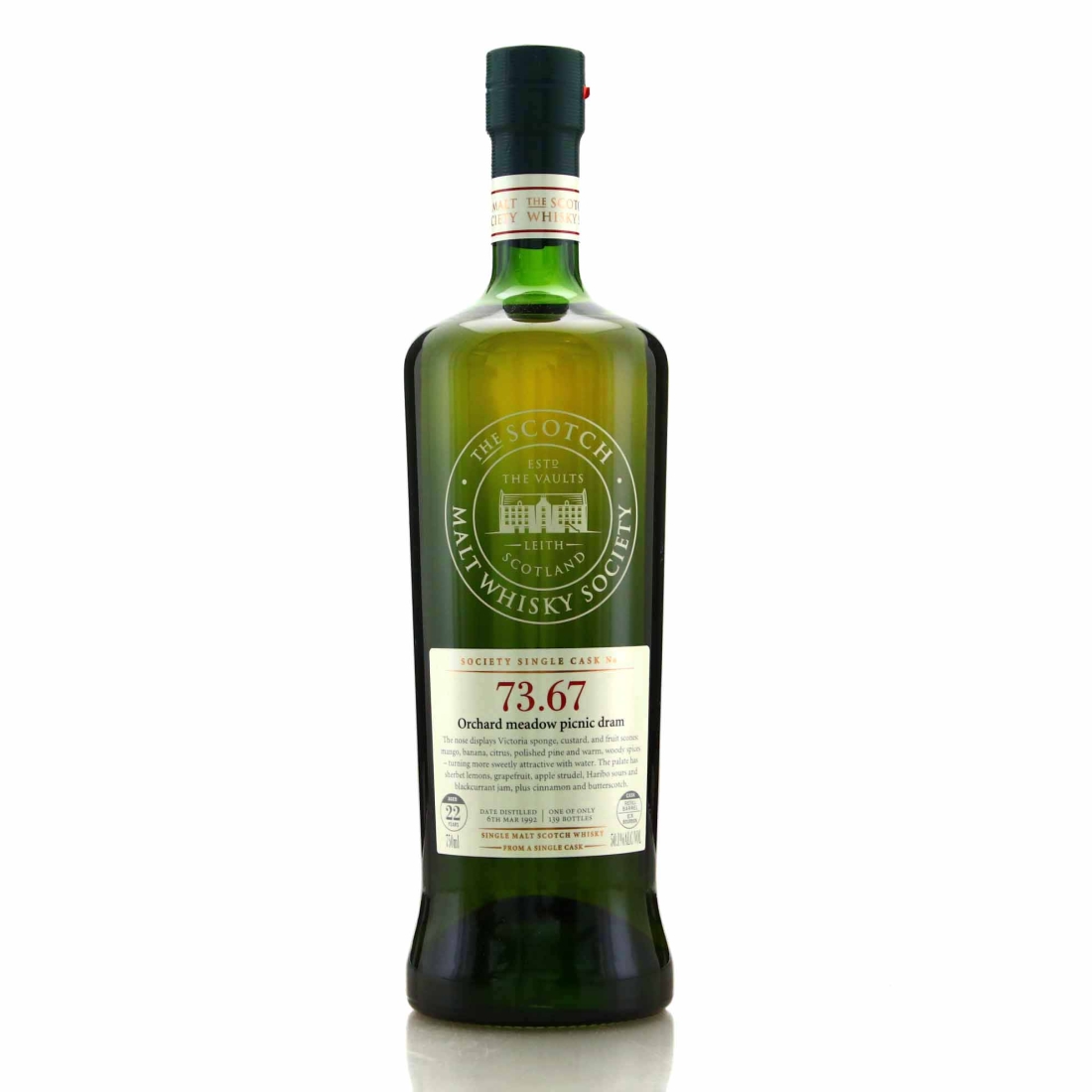 Aultmore 1992 SMWS 22 Year Old 73.67 75cl / US Import