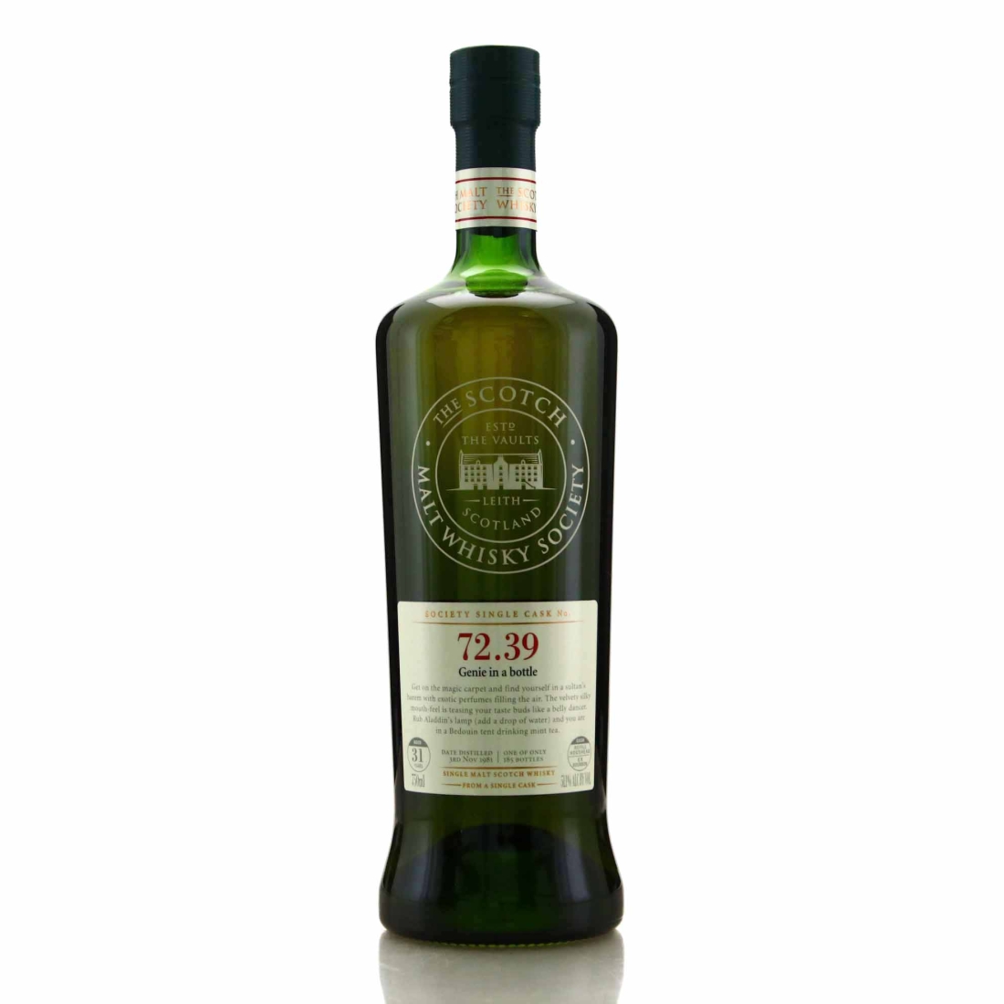 Miltonduff 1981 SMWS 31 Year Old 72.39 75cl / US Import