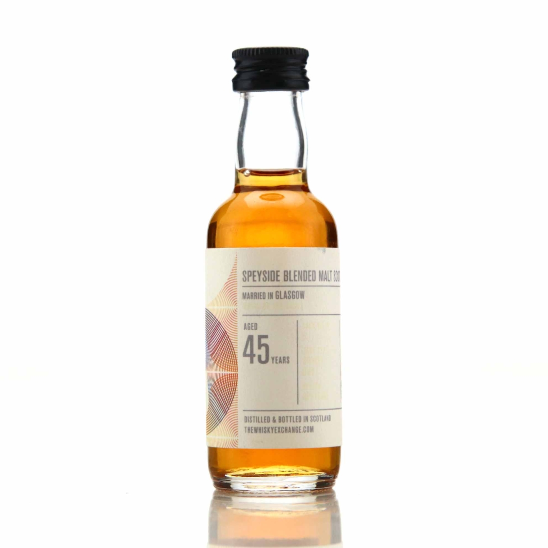 Speyside Blended Malt 1973 Whisky Show 45 Year Old Miniature