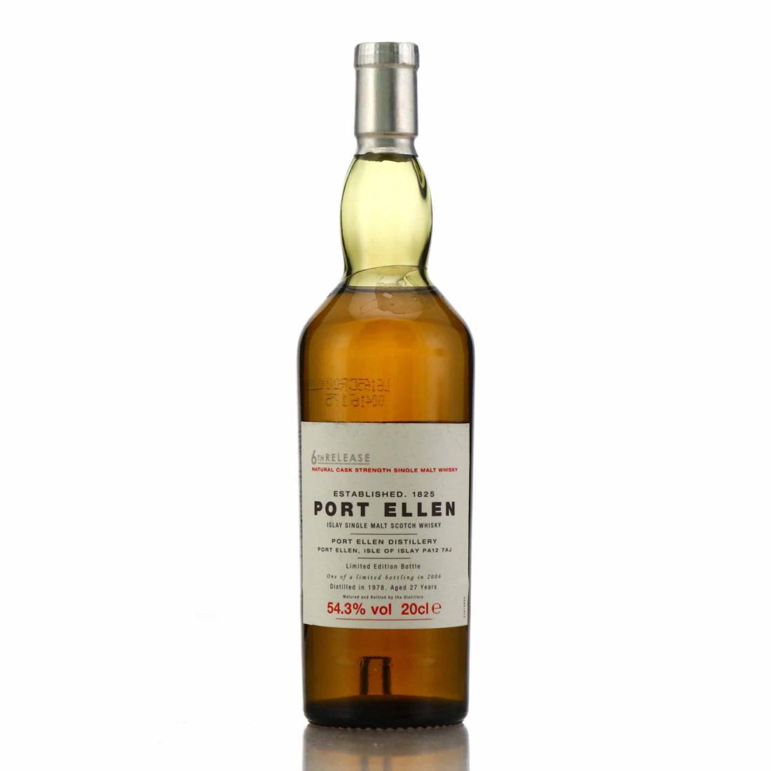 Port Ellen 1978 Natural Cask Strength 27 Year Old - 6th Release