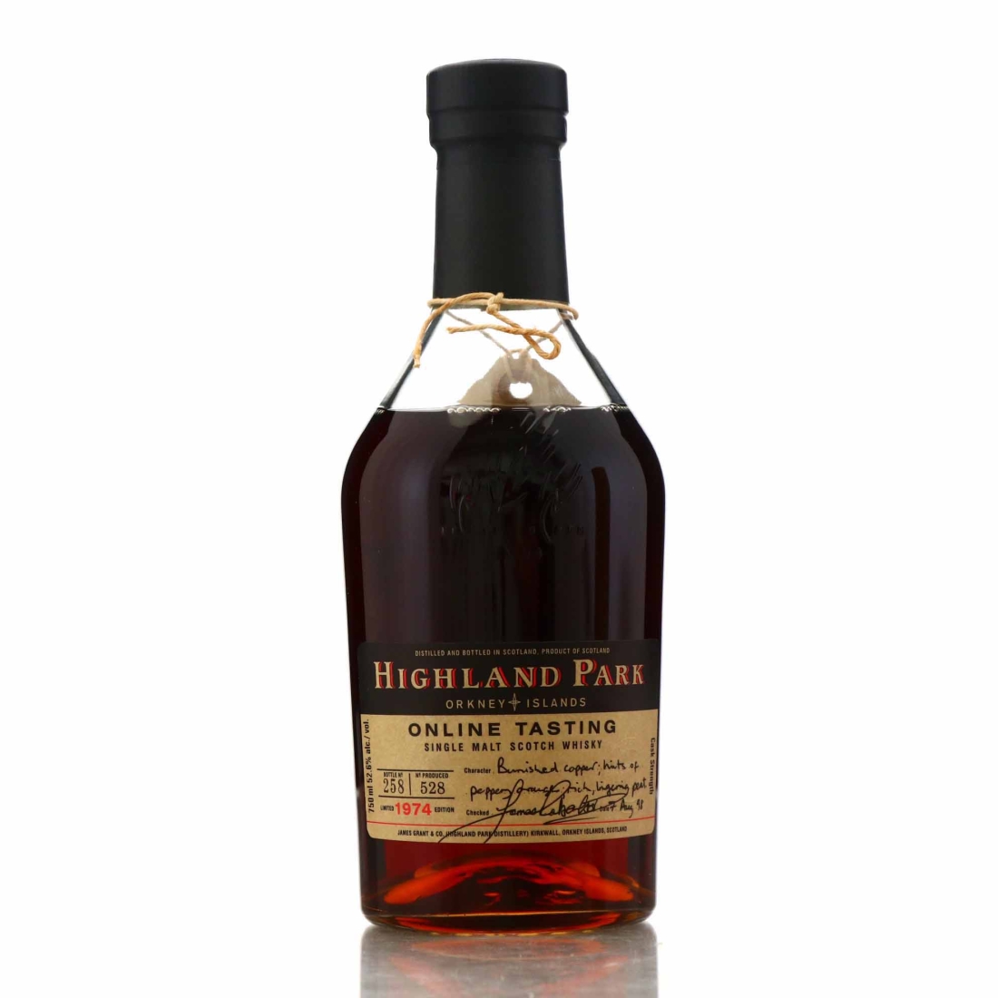 Highland Park 1974 Online Tasting 75cl