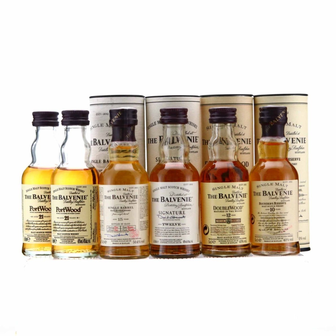 Balvenie Miniature x 6