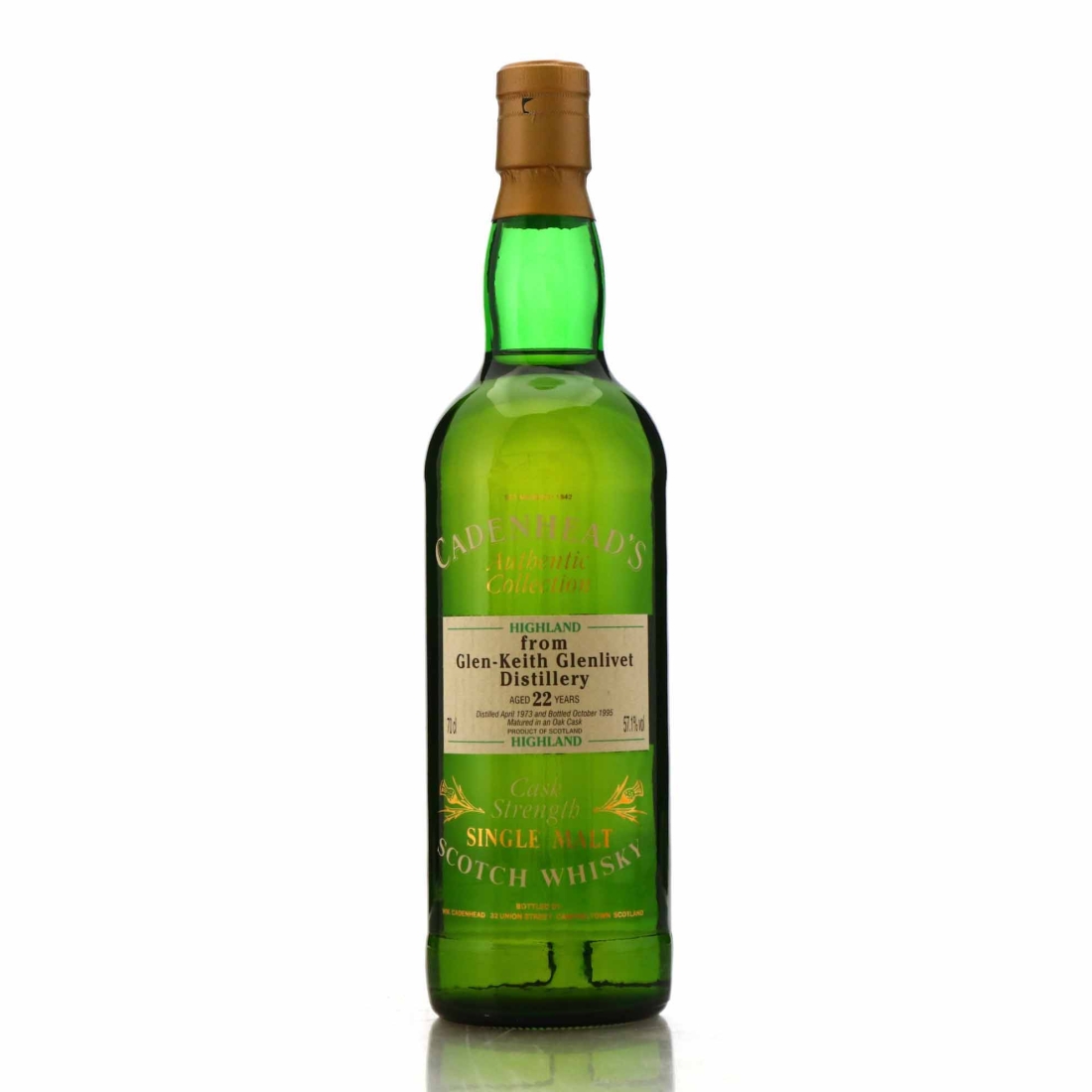 Glen Keith 1973 Cadenhead's 22 Year Old