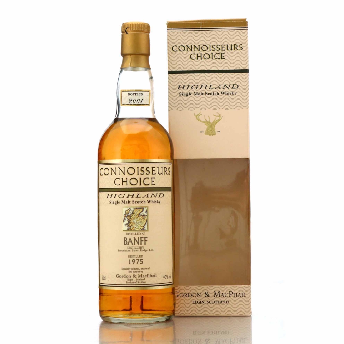 Banff 1975 Gordon and MacPhail bottled 2001