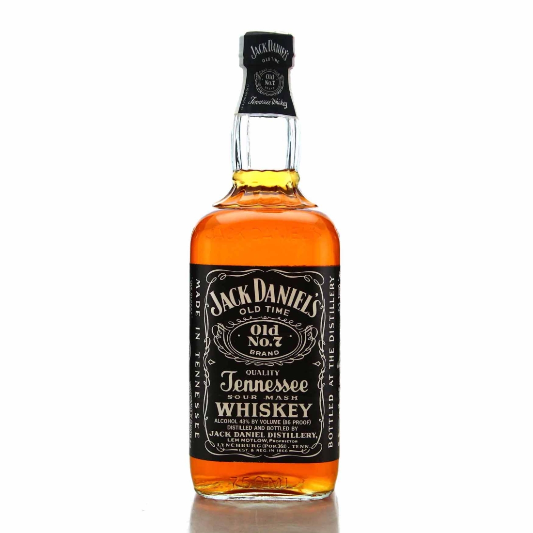 Jack Daniel's Old No.7 Brand 86 Proof 1989 / Japanese Import