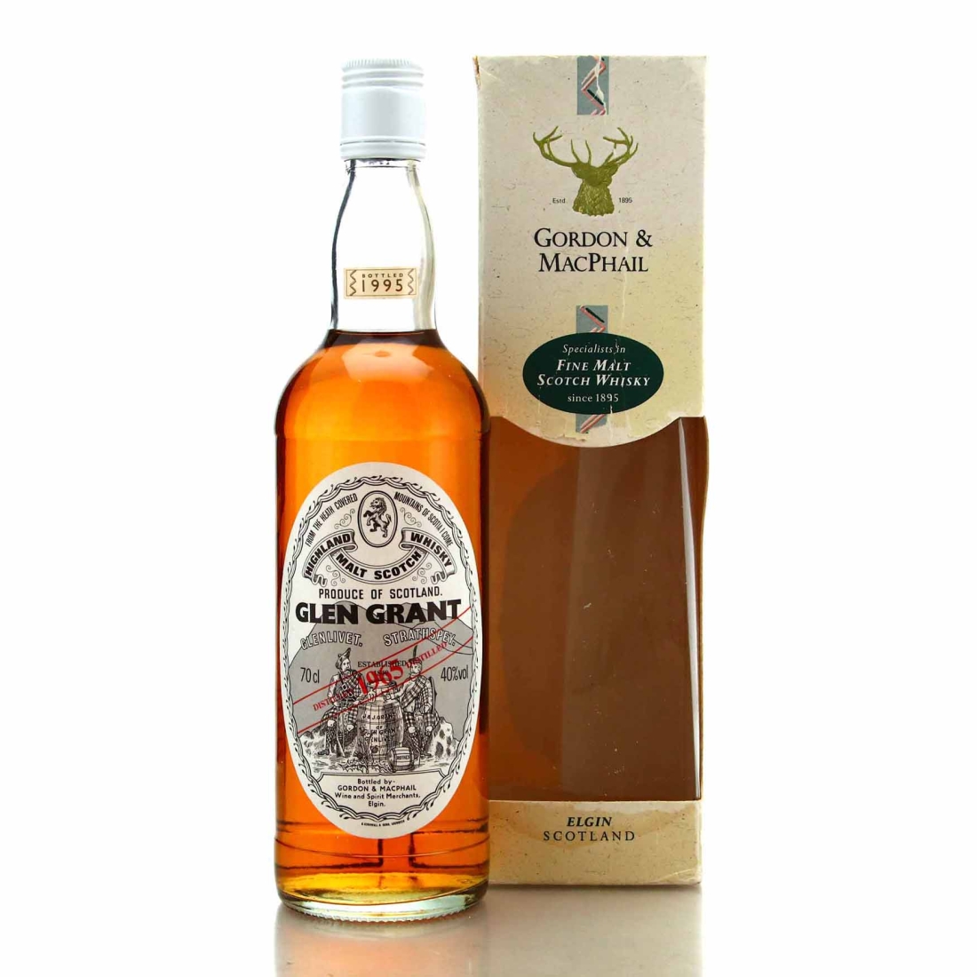 Glen Grant 1965 Gordon and MacPhail bottled 1995