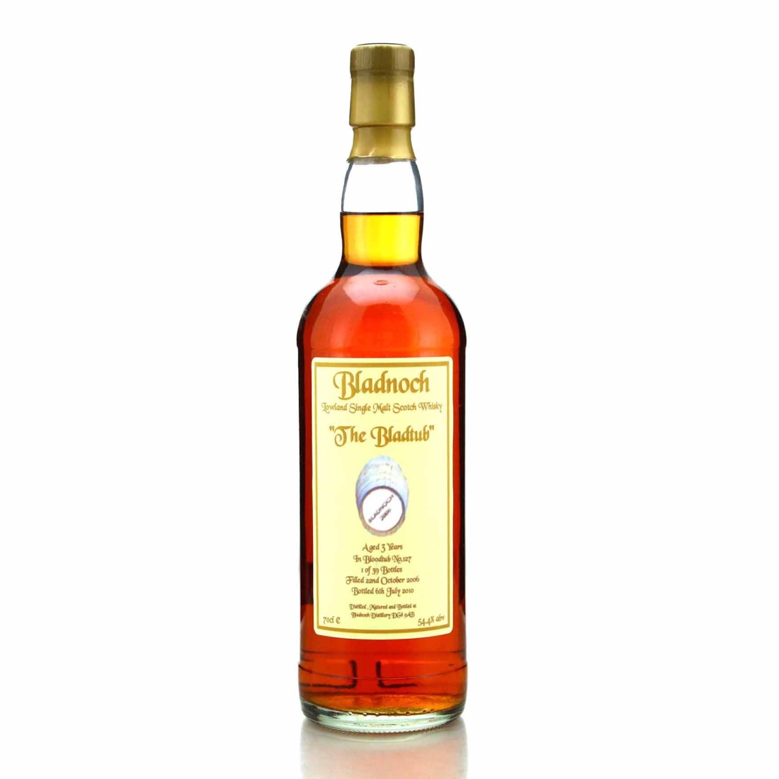 Bladnoch 2006 The Bladtub 3 Year Old